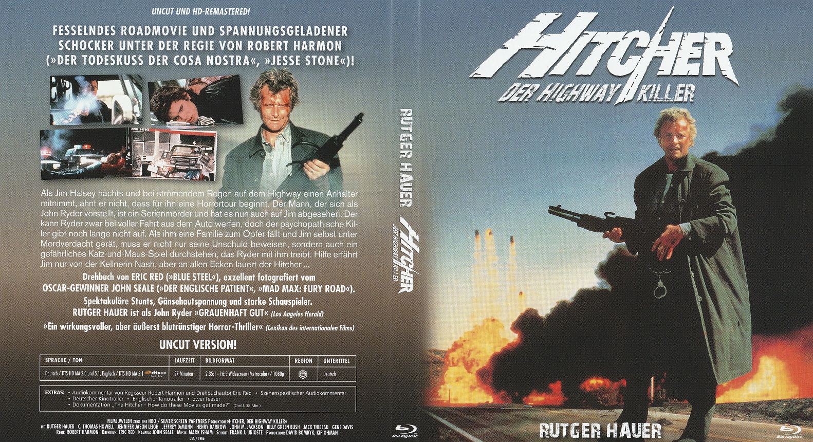 Ofdb Hitcher Der Highway Killer Blu Ray Disc Filmjuwelen