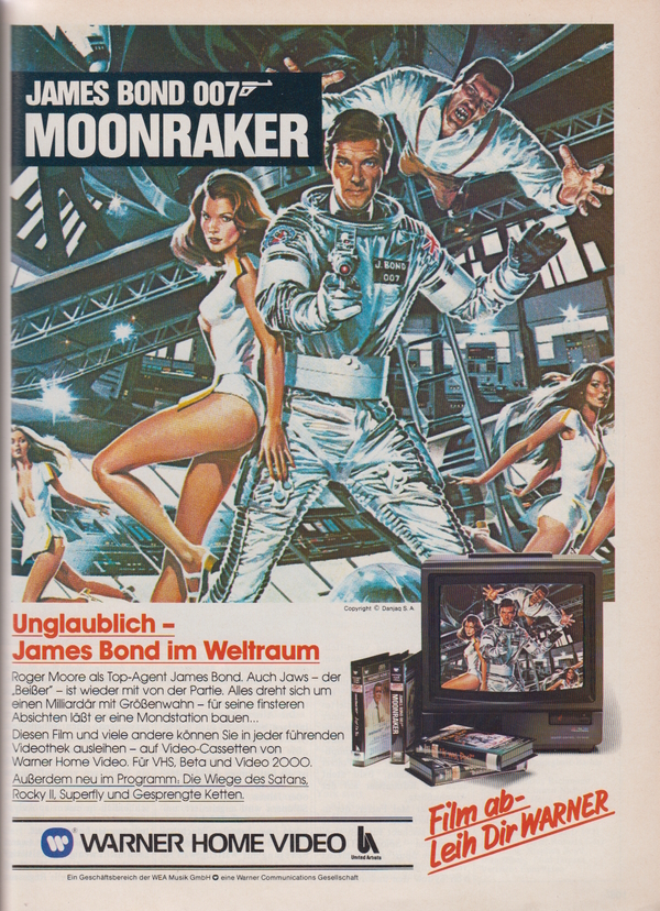 Ofdb Moonraker Streng Geheim Video Warner Home Video