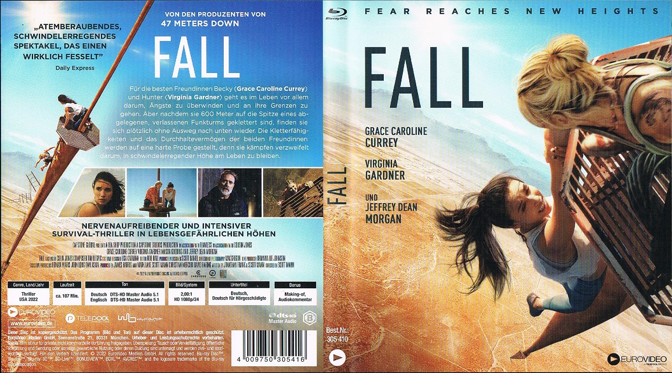 Ofdb Fall Fear Reaches New Heights 2022 Blu Ray Disc Eurovideo