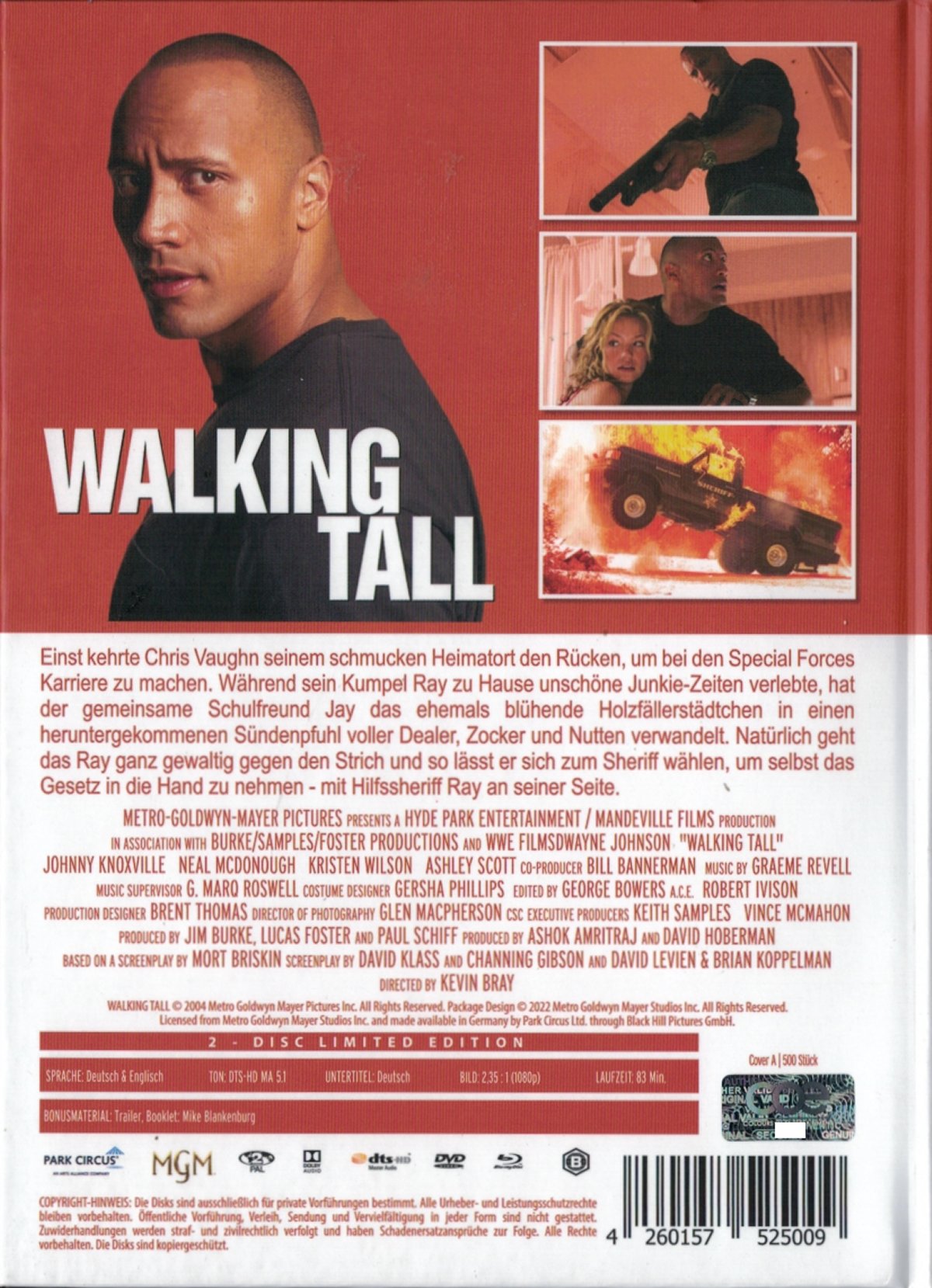 OFDb - Walking Tall - Auf Eigene Faust (2004) - Blu-ray Disc: Mediacs ...