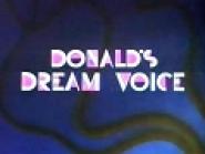 Donalds Traumstimme