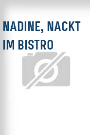 Nadine, nackt im Bistro